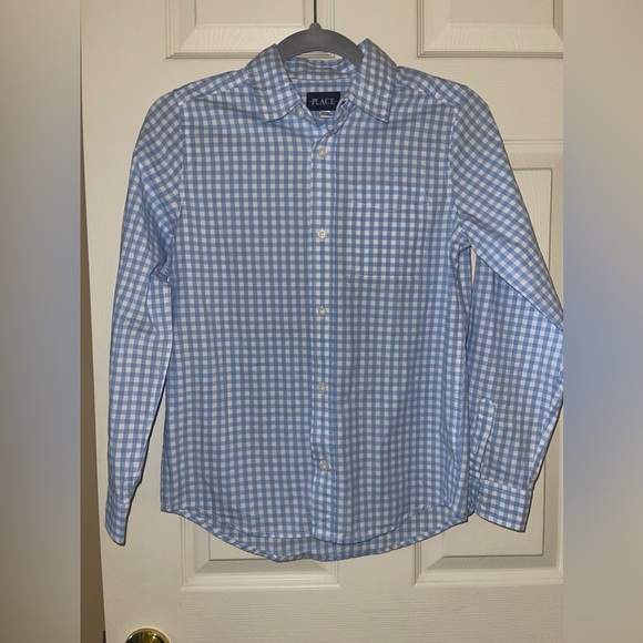 The Children’s Place button down • size L (10/12) • NWT - Picture 1 of 3